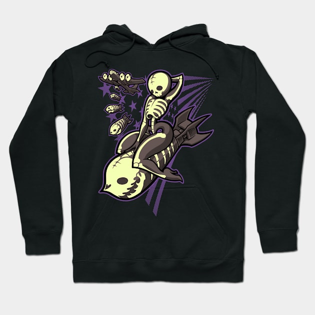 Death From Above Hoodie by JEHSEE